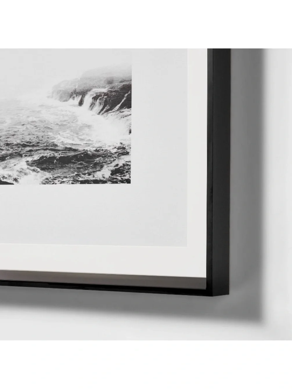 Studio McGee 20” x 20” Foggy Shore Framed Wall Art